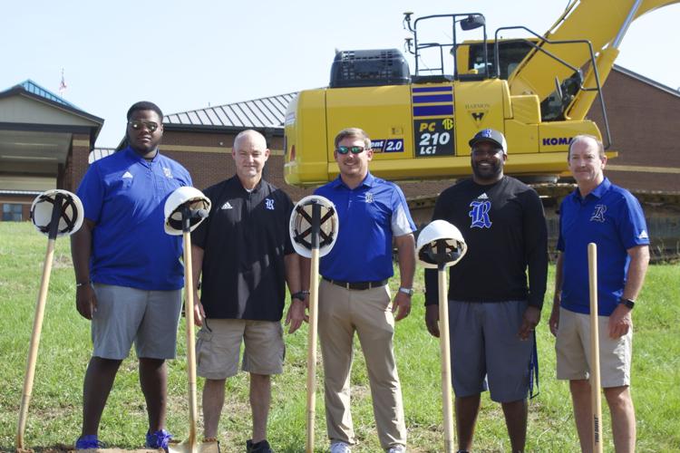 Reeltown High School gym ground-breaking