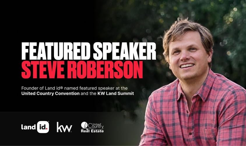 Land id Founder Steve Roberson takes the stage at two of land brokerage’s biggest industry events this October.