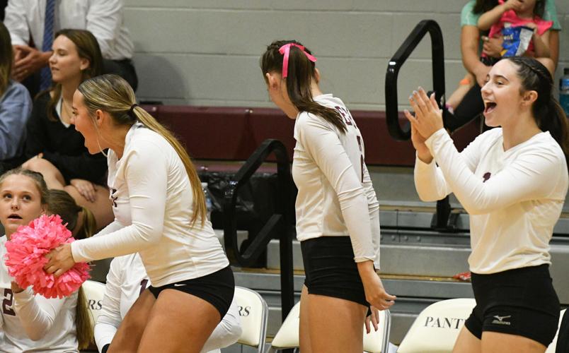 PHOTOS: Horseshoe Bend volleyball visits Elmore County