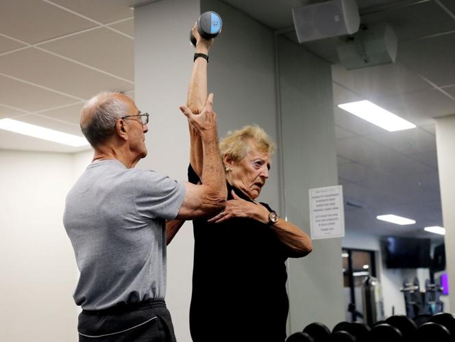 Retirees who lost partners fall in love again aged 88 after meeting in the gym