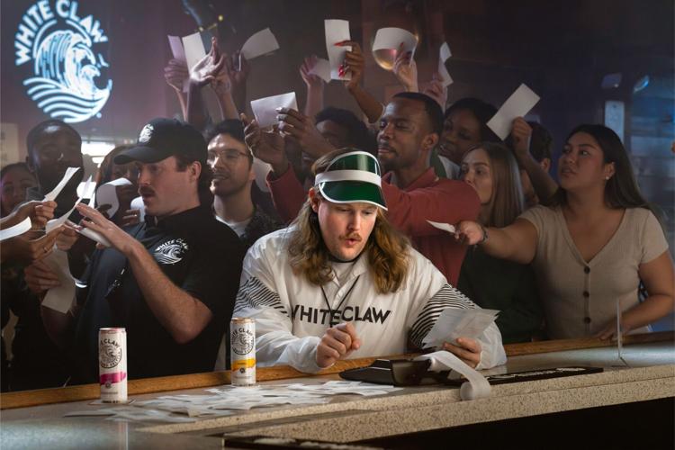 Cultural commentator and comedic force, Caleb Pressley calls to Make it a Couple of Claws™ on White Claw’s $1 million bar tab during the postseason madness.