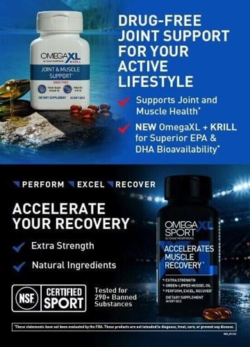 Omega XL + Krill and Omega XL Sport