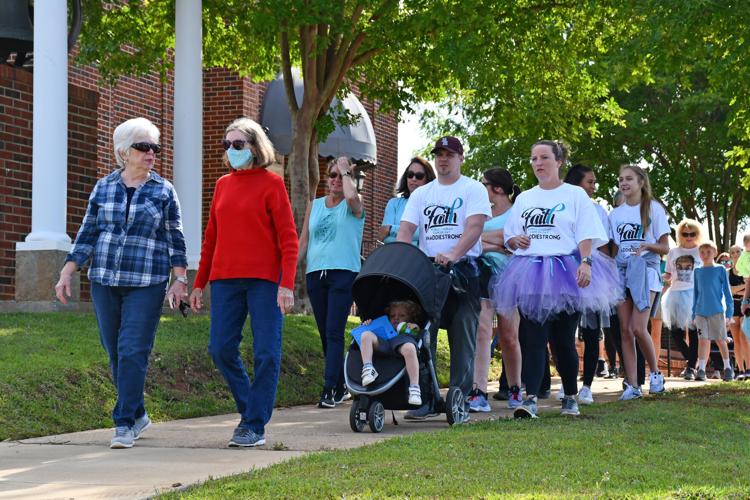 PHOTOS: McClendon friends and family bring ovarian cancer walk to Dadeville