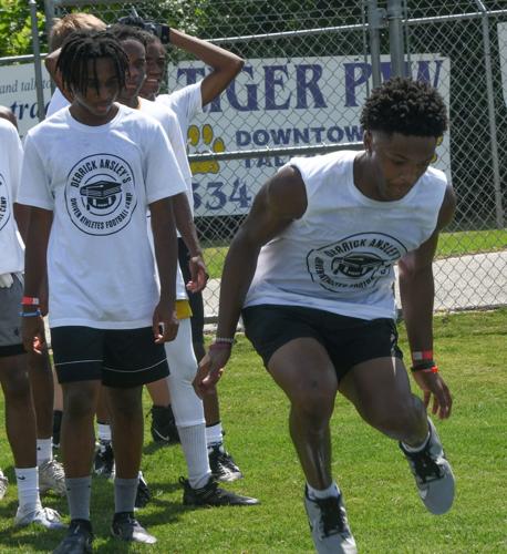 PHOTOS: Derrick Ansley hosts football camp at Tallassee