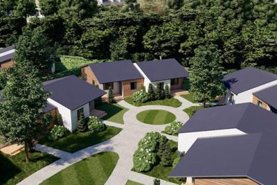 Developers of Wendy's Village, an affordable housing complex planned for teachers in Colorado Springs, Colo., completed their first homes in July 2025.