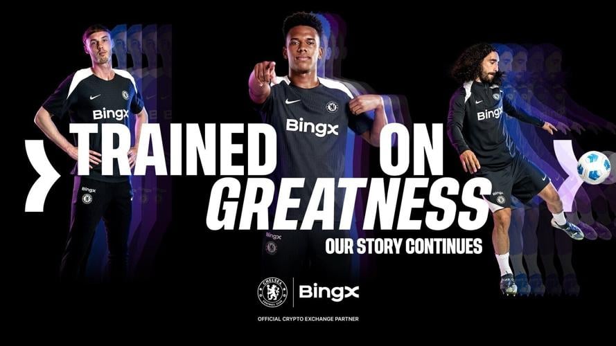 PR BingX Renews Chelsea FC Partnership Bolstering Leadership in Global Sports Strategy (PRNewsfoto/BingX)