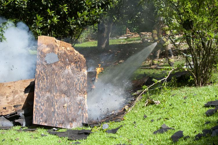 PHOTOS: Home Explodes in Coosa County