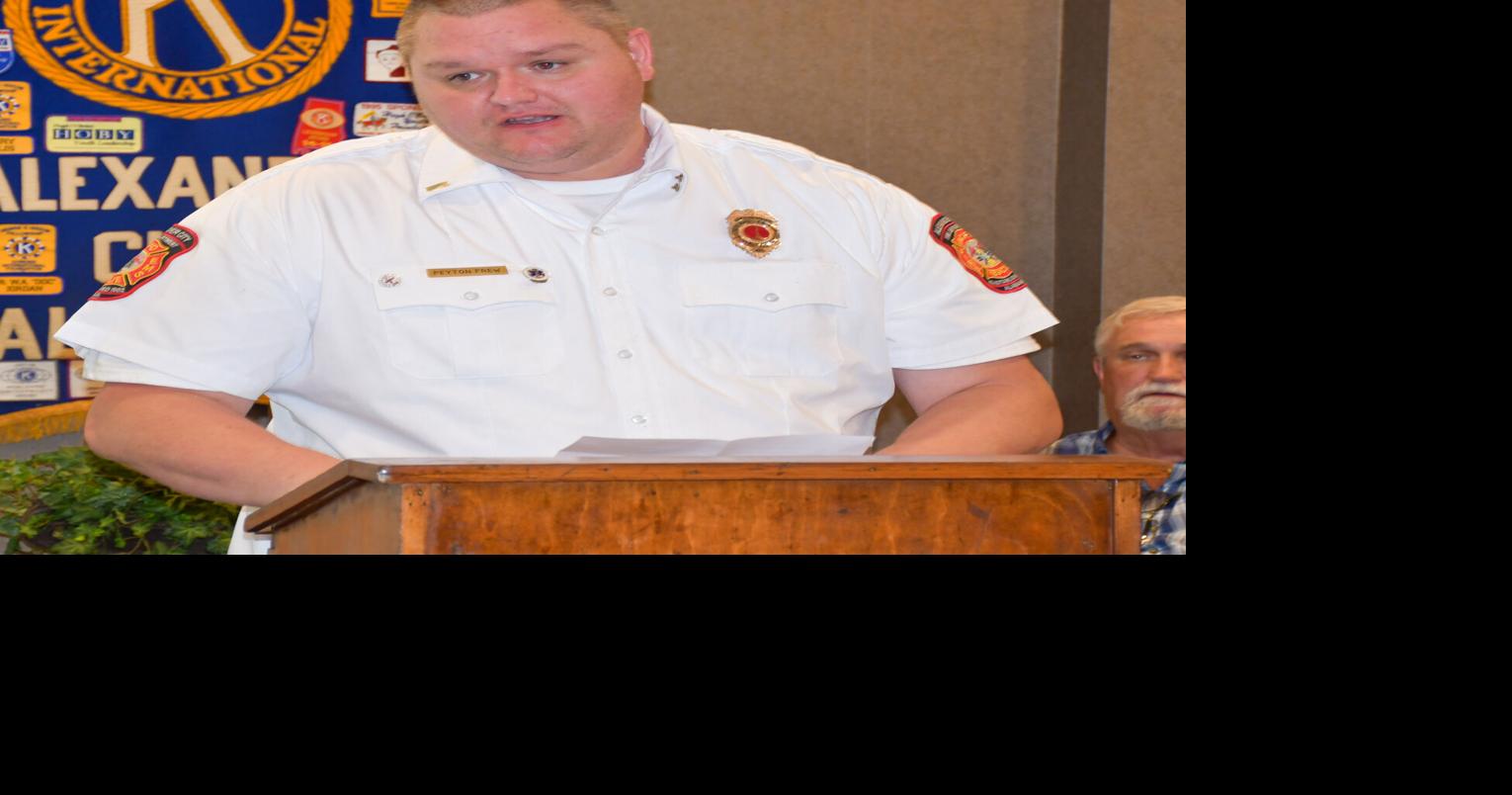 Fire inspector gives Kiwanis update on department