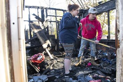 No injuries, pets lost in house fire