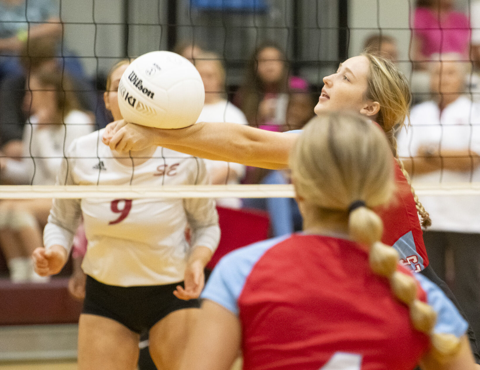 PHOTOS: Elmore County volleyball hosts block party