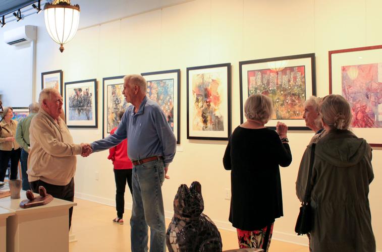 Martha McKnight showcases her art in Dadeville gallery