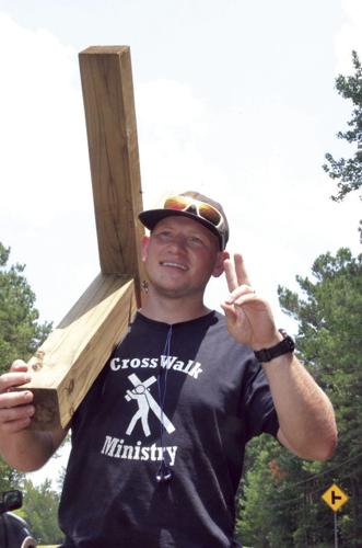 Crosswalking evangelist visits Wetumpka, again