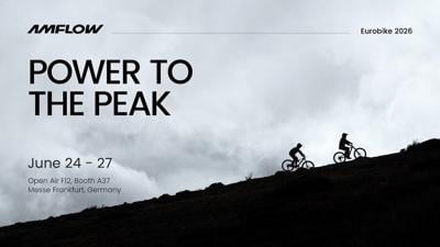 Amflow Debuts Amflow TL Carbon - the brand’s first all-terrain touring ebike - at Eurobike 2026