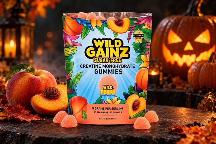 Wild Gainz Creatine Gummies have received editorial recognition, earning the titles “Best Creatine Gummies Overall” from BarBend and “Best Creatine Monohydrate Gummies” from Fortune in their respective 2026 guides.
The new sugar-free Wild Peach flavor ...