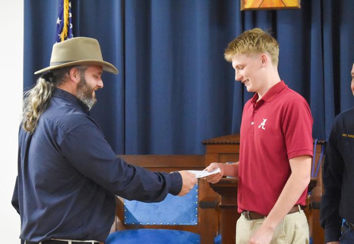 INVESTING IN THE FUTURE: Freemasons provide scholarships to local seniors