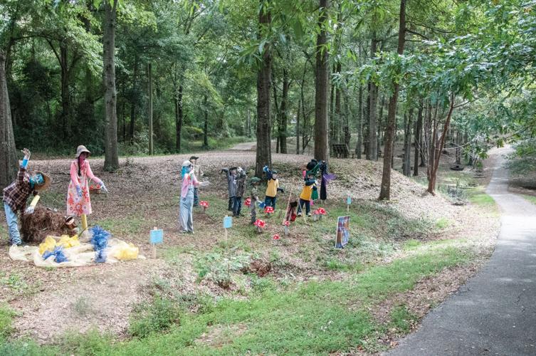 Scarecrows at Keebler Park in Dadeville a sight to see