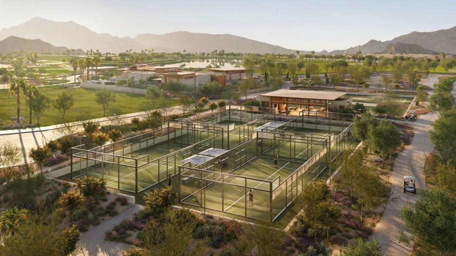 Rendering of world-class racquet sports complex at Coral Mountain Desert Club (Credit: Coral Mountain Desert Club)