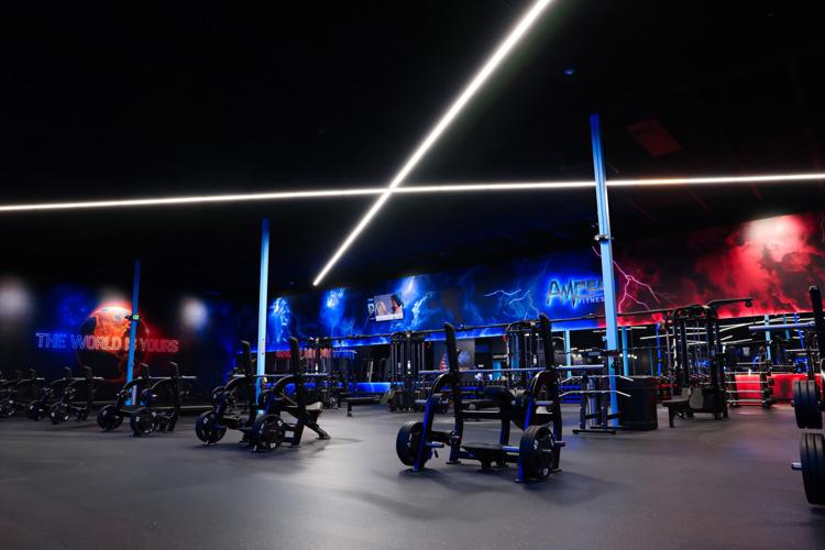 Amped Fitness' Main Gym Floor