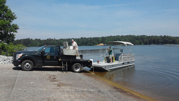 Lake Jordan stocked for change