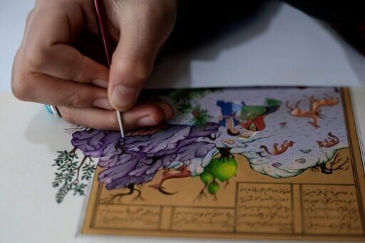 Afghan artist Behzad was recognised by UNESCO for his 'vibrant cultural expression'