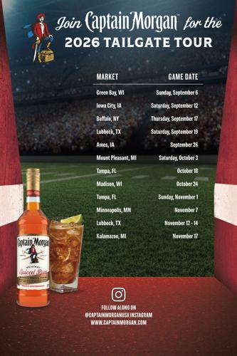 Come check out the Captain at these stops across the country.