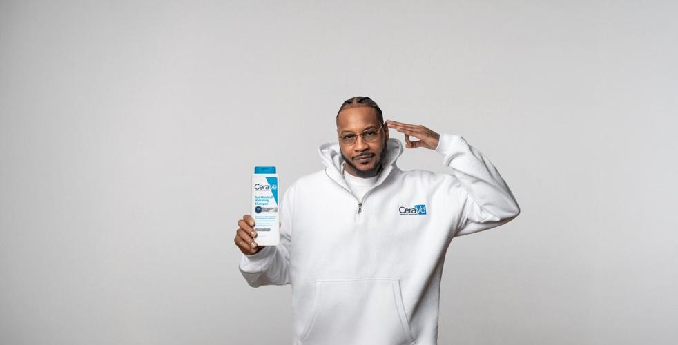 Carmelo Anthony is the new Head Coach of CeraVe.