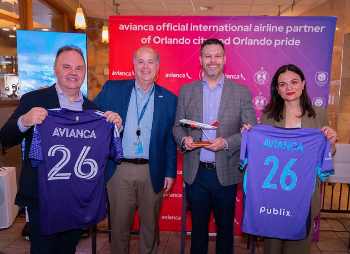 Official partnership Orlando City and Orlando Pride with Avianca
