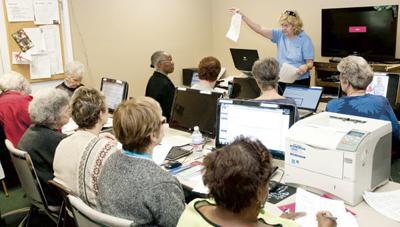 Volunteer tax screeners get training