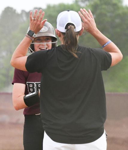 Benjamin Russell softball plays Wetumpka, Lanier