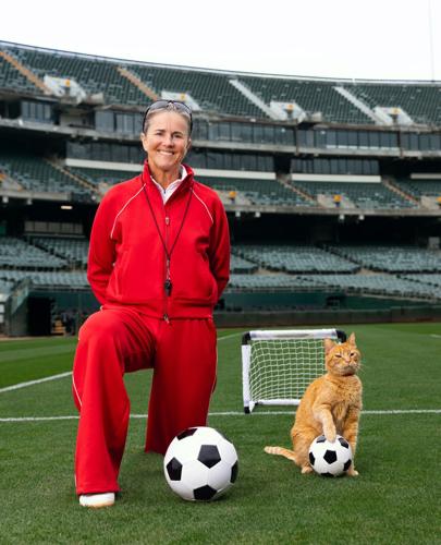 Friskies is teaming up with former U.S. Women’s National Team member, lifelong soccer fan, and self-described cat grandma, Brandi Chastain.