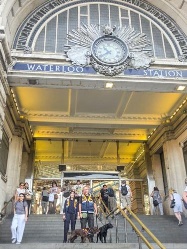 Station becomes first in Britain to put dogs on regular security paw-trols