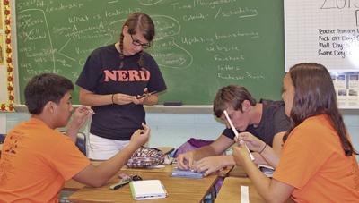 Robotics teams get head start at camp