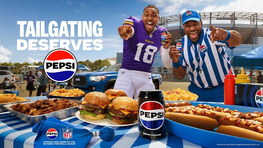 Pepsi Kicks Off Its 26th NFL Season with Jerome Bettis and Justin Jefferson, Reminding Fans That Tailgating Deserves Pepsi