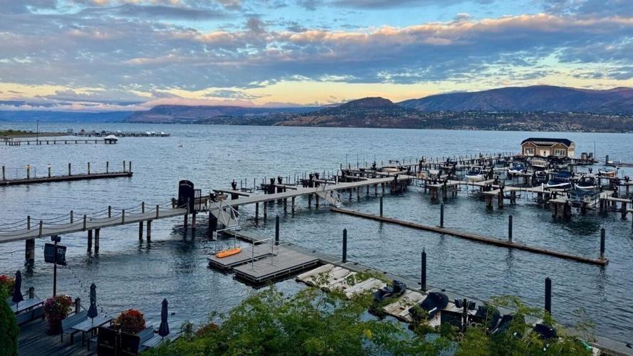 View of Okanagan Lake from Hotel Eldorado