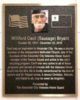 Church honors late veteran Cecil Bryant