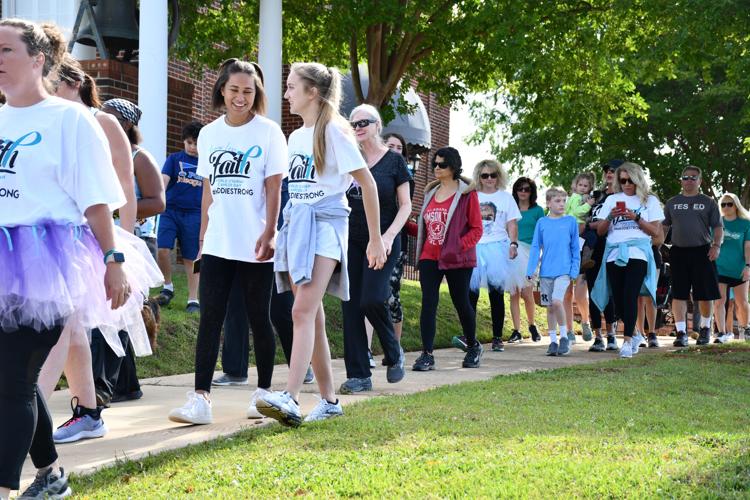 PHOTOS: McClendon friends and family bring ovarian cancer walk to Dadeville