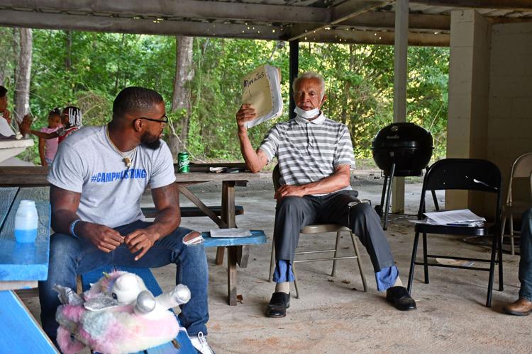 Messiah Williams-Cole and Frank Holley