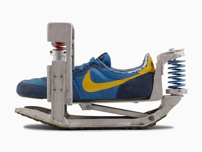 Early Mechanical Shox Prototype, 1981 © Nike, Inc.