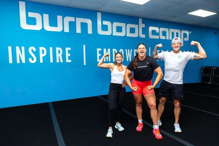 Ilona Maher With Co-Founders Devan and Morgan Kline