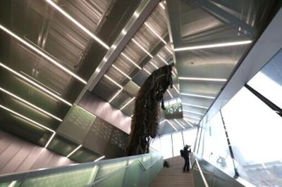 The new wing was designed by Shohei Shigematsu and Rem Koolhaas, with Cooper Robertson