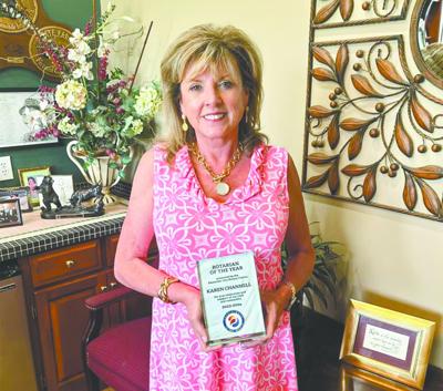 Channell named Rotarian of the Year