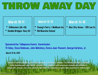 Throw Away Days perfect for dumping