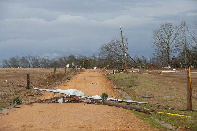 PHOTOS: Tornado damage from the Lightwood community
