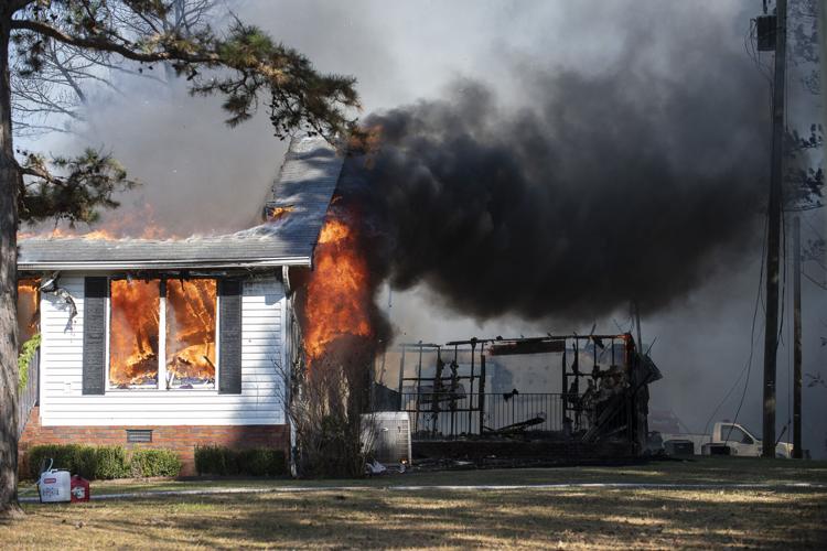 PHOTOS: Fire at Alabama Funeral Homes and Cremation Centers