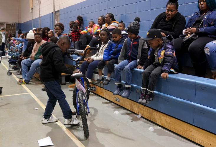 Photos: Christmas Bike Giveaway
