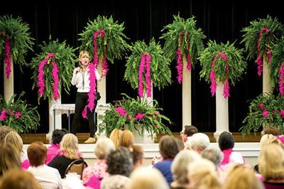 Comedienne touts cancer prevention