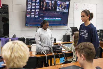 LIGHTS, CAMERA, ACTION! Students learning video skills at Wetumpka High