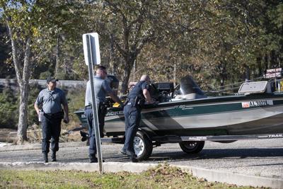 First responders search for missing boater