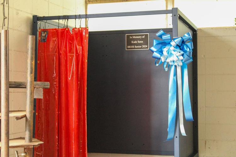 Senn's living memorial takes shape at Edward Bell Career Tech Center