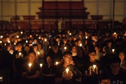 Hong Kong used to hold huge public vigils on every anniversary of Beijing's June 4, 1989 crackdown on Tiananmen Square